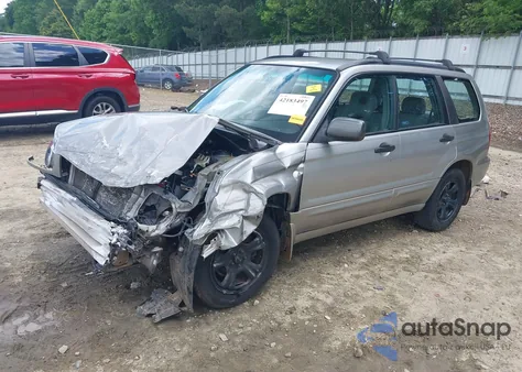 2005 Subaru Forester 2.5Xs from USA, damaged, VIN JF1SG65615G755098